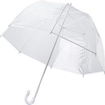 Transparentny parasol manualny, Ø82 cm, z nadrukiem reklamowym - V9910-02 - Agencja Point