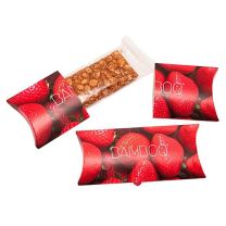 Zdrowy baton w pudełku z nadrukiem logo - CHRUP12 - Agencja Point