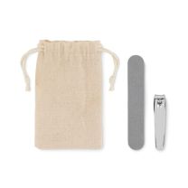 Zestaw do manicure w woreczku z logo - MO6407-13 - Agencja Point