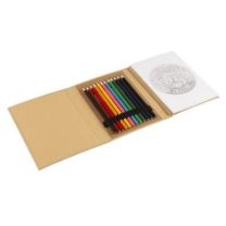 Zestaw do rysowania, kredki, kolorowanka, notes z nadrukiem - V7339-00 - Agencja Point