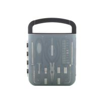 Zestaw narzędzi: latarka3 LED, śrubokręt z nadrukiem logo - V8763-03 - Agencja Point