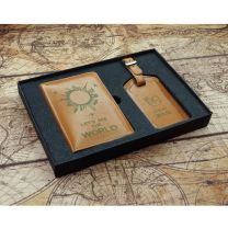 Zestaw podróżny - etui i zawieszka z logo firmy - 1814119 - Agencja Point