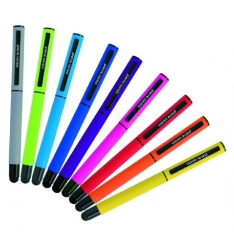 Pióro kulkowe - touch pen Pierre Cardin z logo firmy